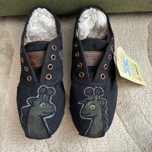 Custom Giraffe Toms Shoes